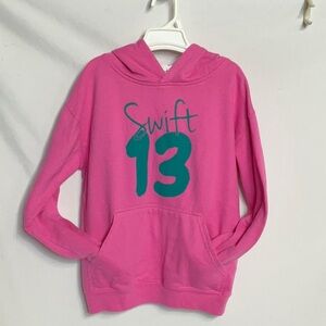 Taylor Swift #13  Pink Hoodie Youth L
